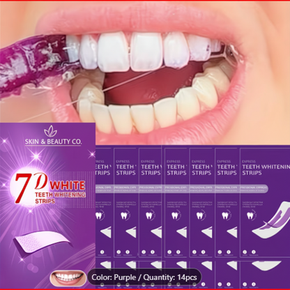 7D Whitening Teeth Strips
